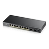 Изображение Zyxel GS1100-10HP v2 Unmanaged Gigabit Ethernet (10/100/1000) Power over Ethernet (PoE) Black