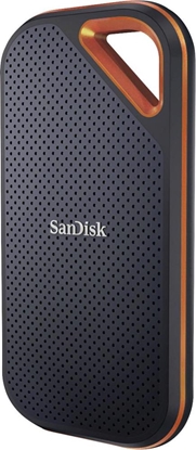 Attēls no External SSD|SANDISK BY WESTERN DIGITAL|Extreme Pro|4TB|USB 3.2|Write speed 2000 MBytes/sec|Read speed 2000 MBytes/sec|SDSSDE81-4T00-G25