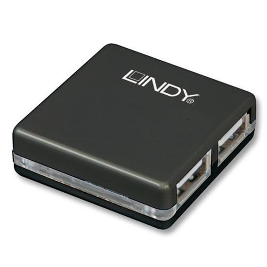 Picture of Lindy USB 2.0 Mini Hub 4 Port