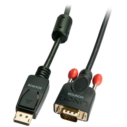 Picture of Lindy 0.5m DisplayPort to VGA Adaptercable