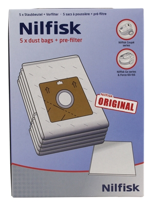 Picture of Nilfisk DUST BAG SYNTH ONE,GO AND COUPE