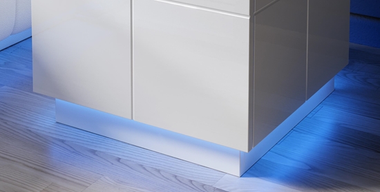 Picture of Cama REJA bedside table light blue