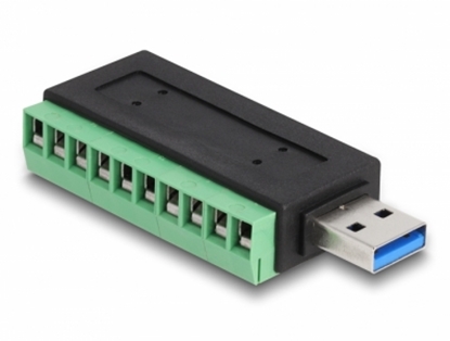 Picture of Delock USB 3.2 Gen 1 Type-A male to Terminal Block Adapter