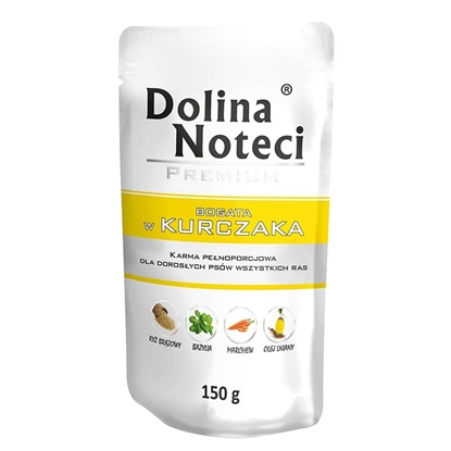 Picture of DOLINA NOTECI Premium rich in chicken - wet dog food - 150g