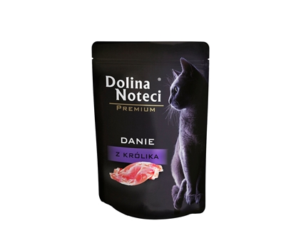 Picture of Dolina Noteci Rabbit dish for cats 85g
