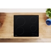 Picture of INDESIT | Hob | AAR 160 C | Vitroceramic | Number of burners/cooking zones 4 | Touch | Timer | Black
