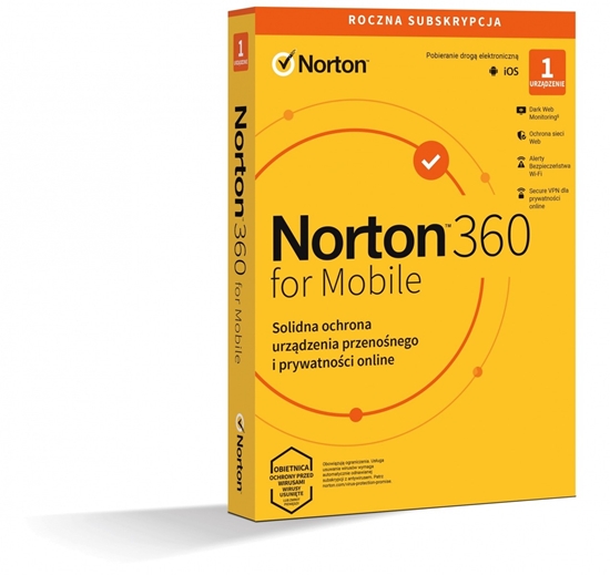 Picture of Norton360 Mobile PL Box 1Urz. 1Rok 21426915