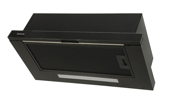 Picture of Telescopic hood MAAN Corona 2 Touch 60 315 m3/h, Black