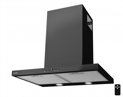 Picture of Wall-mounted chimney kitchen hood MAAN Siena Soft 60 305 m3/h, Black