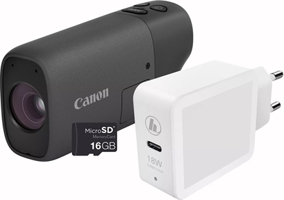 Attēls no Canon PowerShot Zoom black Essential Kit