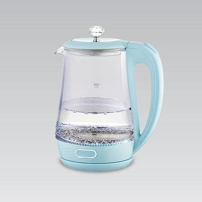 Attēls no Maestro MR-052-BLUE Electric glass kettle, blue 1.7 L