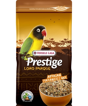 Picture of VERSELE LAGA Prestige Loro Parque - grain mix for medium-sized African parrots - 1 kg