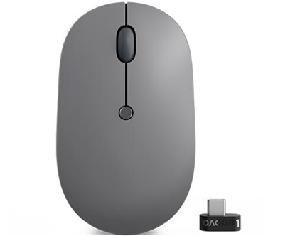 Picture of Lenovo Go USB-C Wireless mouse Ambidextrous RF Wireless Optical 2400 DPI
