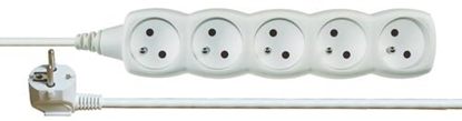 Picture of Emos 1902050500 power distribution unit (PDU) 5 AC outlet(s) White
