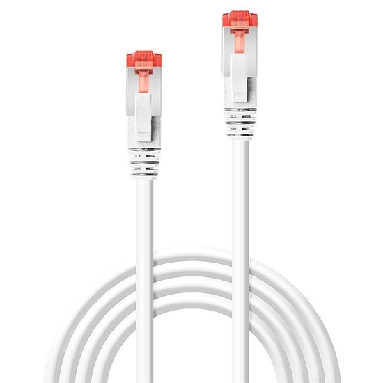 Изображение Lindy Cat.6 S/FTP 5m networking cable White Cat6 S/FTP (S-STP)