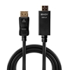 Изображение Lindy 3m DisplayPort to HDMI 10.2G Cable