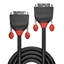 Изображение Lindy 3m DVI-D Single Link Cable, Black Line
