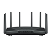 Picture of Wireless Router|SYNOLOGY|Wireless Router|2533 Mbps|IEEE 802.11a/b/g|IEEE 802.11n|IEEE 802.11ac|IEEE 802.11ax|USB 3.2|3x100/1000M|1x2.5GbE|LAN \ WAN ports 1|Number of antennas 6|RT6600AX