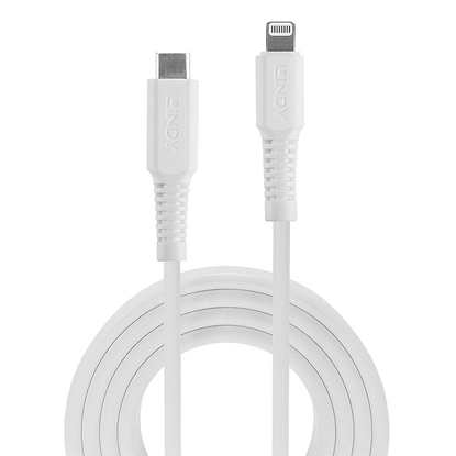 Picture of Lindy 3m USB C to Lightning Cable white