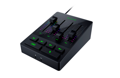 Picture of Razer Audio Mixer for Broadcasting and Streaming, Black Razer | Audio Mixer for Broadcasting and Streaming | Wired | N/A | Black