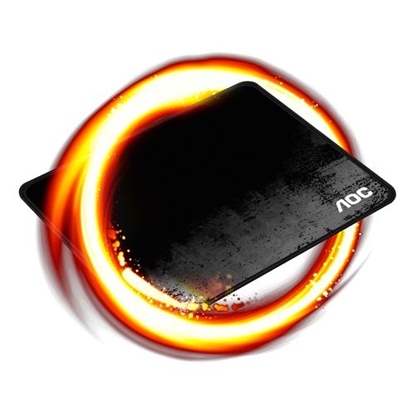 Attēls no AOC MM300L mouse pad Gaming mouse pad Grey, Black