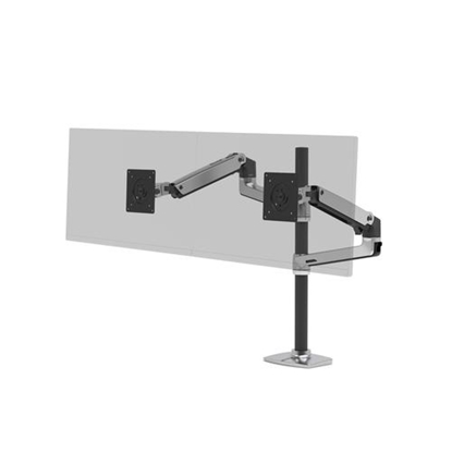 Picture of Ergotron Uchwyt biurkowy na 2 monitory do 40" LX Dual Stacking Arm (45-549-026)
