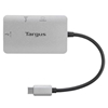Изображение Targus ACA948EU interface hub USB 3.2 Gen 1 (3.1 Gen 1) Type-C 5000 Mbit/s Silver