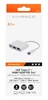 Изображение Vivanco adapter USB-C - HDMI 3in1 (45385)