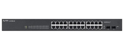 Attēls no Zyxel GS-1900-24 v2 Managed L2 Gigabit Ethernet (10/100/1000) 1U Black