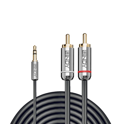 Picture of Lindy 2M PHONO AUDIO CABLE, CROMO LINE