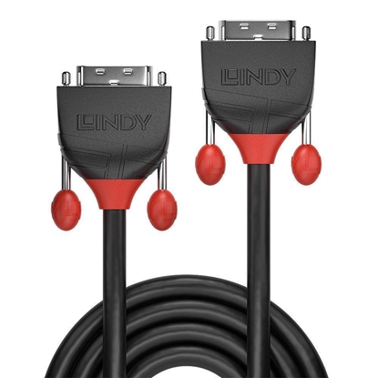 Picture of Lindy 5m DVI-D Single Link Cable, Black Line