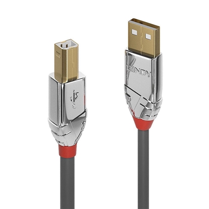 Picture of Lindy 5m USB 2.0 Type A to B Cable, Cromo Line