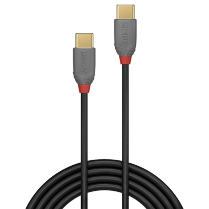 Picture of Lindy 3m USB 2.0 Type C Cable, Anthra Line