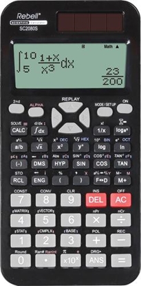 Attēls no Kalkulator Rebell Kalkulator naukowy wyświetlacz lcd (RE-SC2080S)