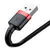 Picture of Cable Baseus USB2.0 A plug - IP Lightning plug 1.0m Cafule red+black