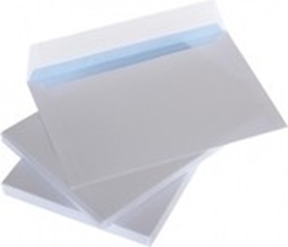 Pilt Envelopes with stripe C4 229x324mm, white 90g 500 pcs