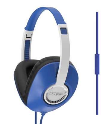 Picture of Koss | UR23iB | Headphones | Wired | On-Ear | Microphone | Blue