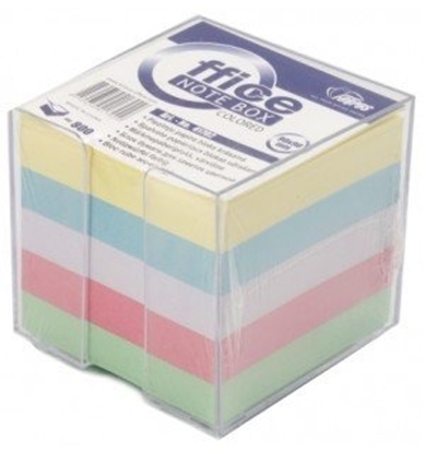 Изображение Notes Forpus 9x9 cm, Assorti, not glued , with cover (800) 0716-007