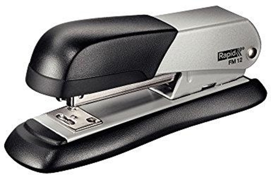 Picture of Stapler Rapid FM12, gray, up to 25 sheets, staples 24/6, 26/6, metal 1102-108