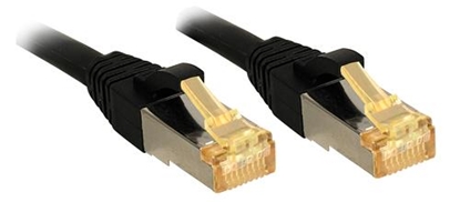 Picture of Lindy 47311 networking cable Black 5 m Cat7 S/FTP (S-STP)