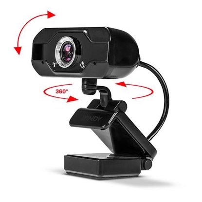 Attēls no Lindy Full HD 1080p Webcam with Microphone