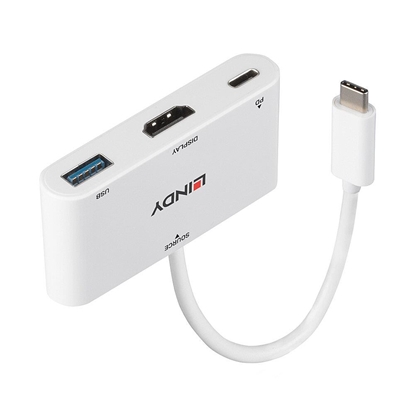 Attēls no Lindy USB 3.1 Type C to HDMI Converter with PD