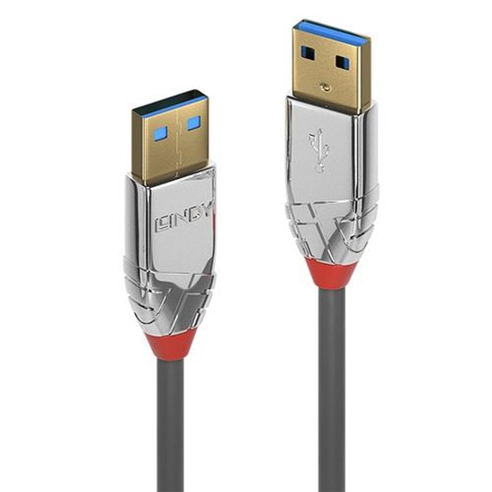 Изображение Lindy 36627 USB cable 2 m USB 3.2 Gen 1 (3.1 Gen 1) USB A Grey