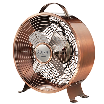 Obrazek Adler Fan AD 7324 Loft Fan, Number of speeds 2, 50 W, Diameter 20 cm, Copper
