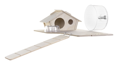 Picture of ZOLUX Neo Nigha small H36 black - cage for rodents - 1 piece