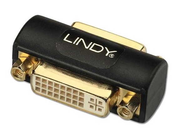 Изображение Lindy DVI-I DD double female adapter