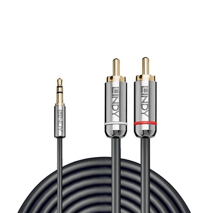 Picture of Lindy 1M PHONO AUDIO CABLE, CROMO LINE