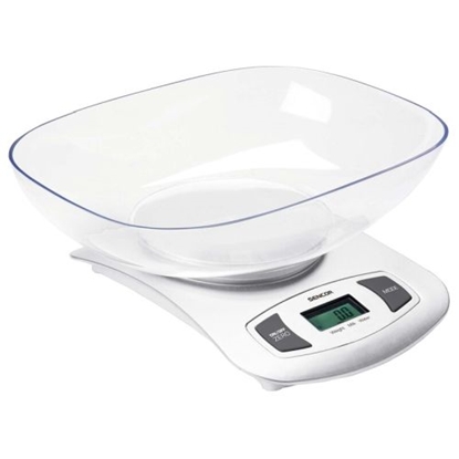 Picture of Sencor SKS 4001WH Kitchen scale with a bowl