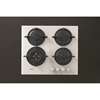 Picture of Whirlpool AKT 625/WH hob Black, White Built-in 60 cm Gas 4 zone(s)