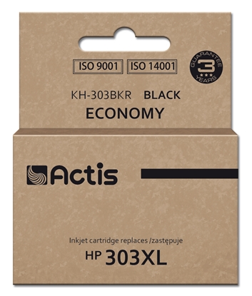 Picture of Actis KH-303BKR Ink (replacement for HP 303XL T6N04AE; Premium; 20ml; 600 pages; black)